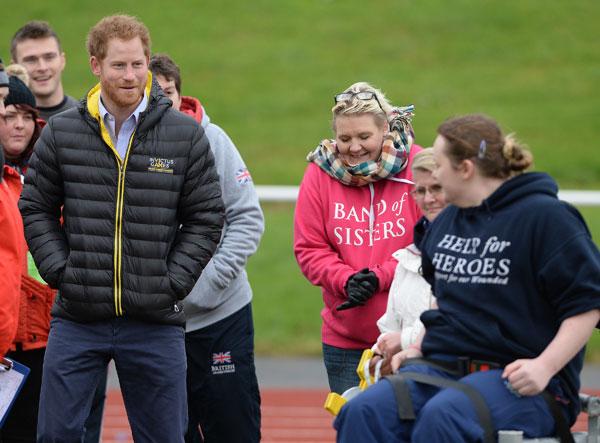 prince harry attends the invictus games