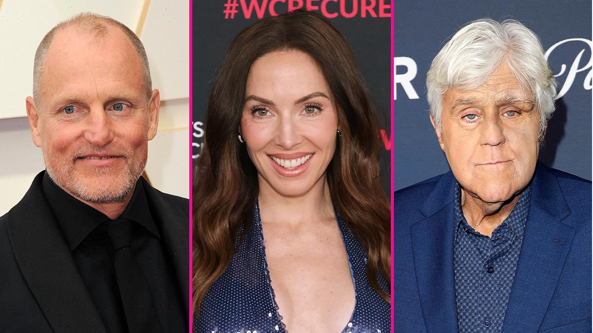 Photo of Woody Harrelson, Whitney Cummings and Jay Leno all came out for Bill Maher's ceremony.