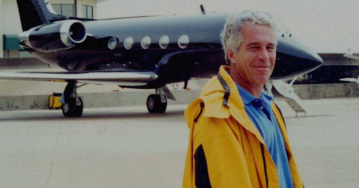 Image of Jeffrey Epstein was charged with s-- trafficking of minors.