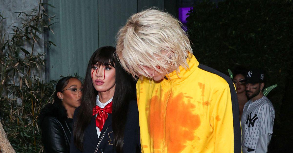 Phtoo of Megan Fox and Machine Gun Kelly