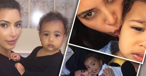 Kim kardashian north west selfies