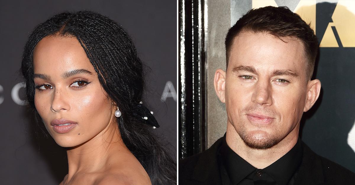 zoe kravitz channing tatum arrive  met gala separately