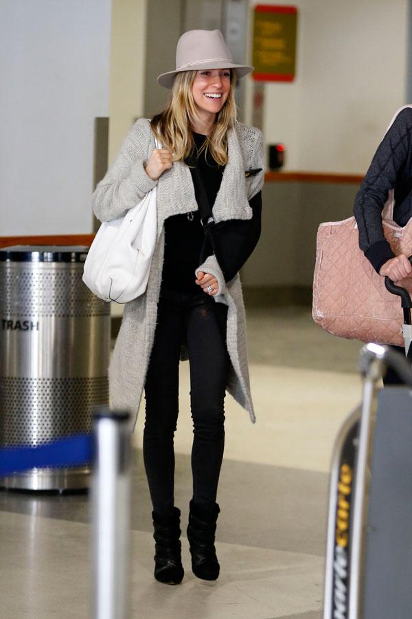 Kristin Cavallari Car Accident Airport First Sighting