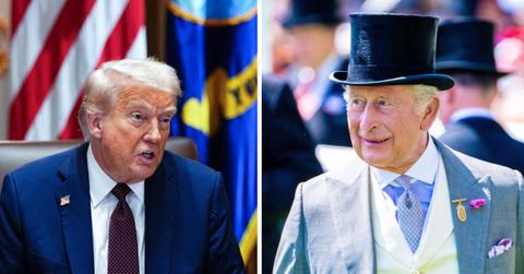 trump confuses onlookers with bizarre speech to king charles