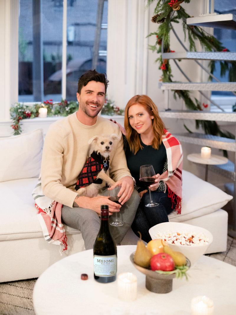 Brittany Snow and Tyler Stanaland with Meoimi Wines