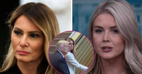 melania trump escalator fall