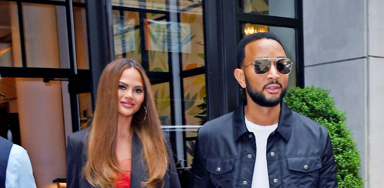 chrissy teigen dinner party john legend photos