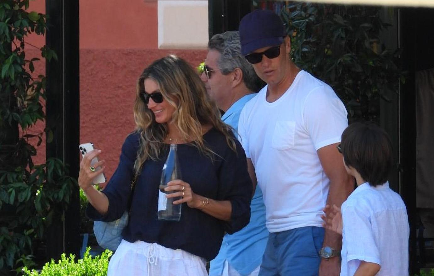 Tom Brady Gisele Bundchen 'In A Fight' As He Misses Training