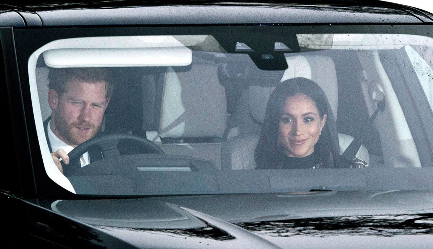 prince harry meghan markle royal christmas lunch queen pics 03