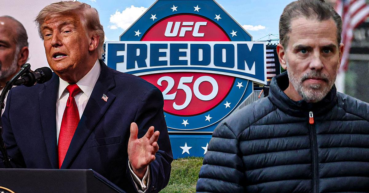 'Offended' Hunter Biden Blasts Donald Trump for Holding UFC Match at 'Sacred' White House and Acting Like an 'Emperor' With a 'Colosseum'