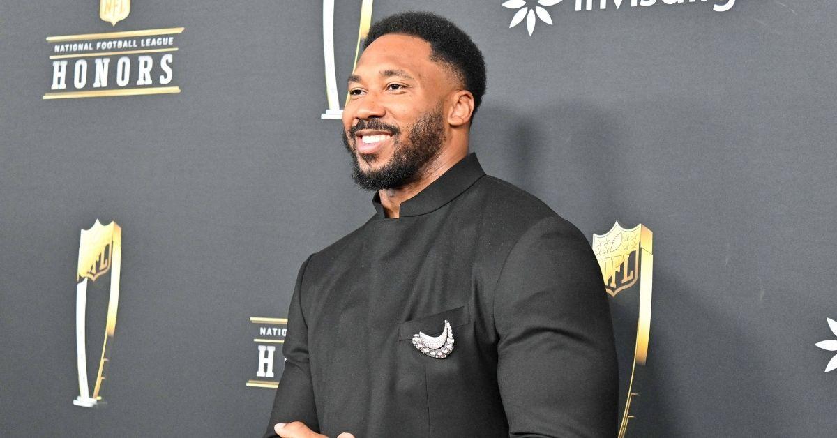 Photo of Myles Garrett's sack stats are making history during the 2025 season.