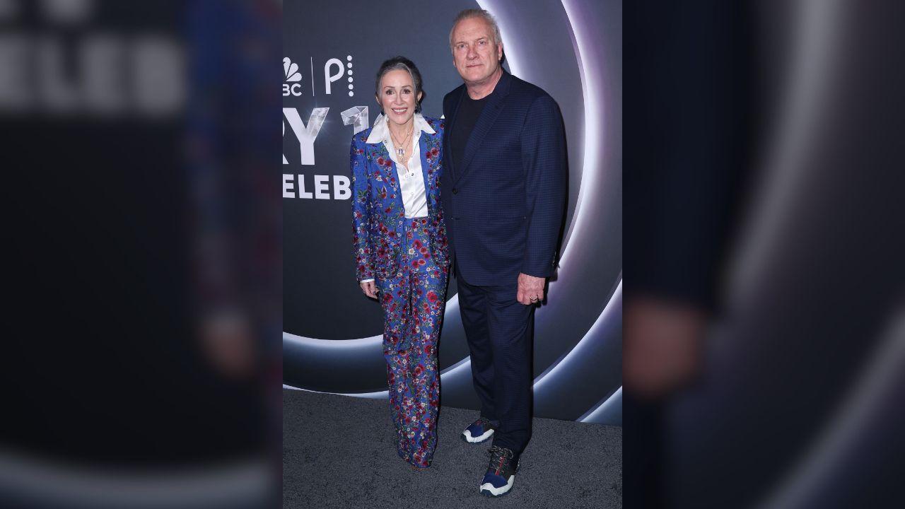 Image of The Emmy winner later turned her sobriety journey into a non-alcoholic wine business with husband David Hunt.