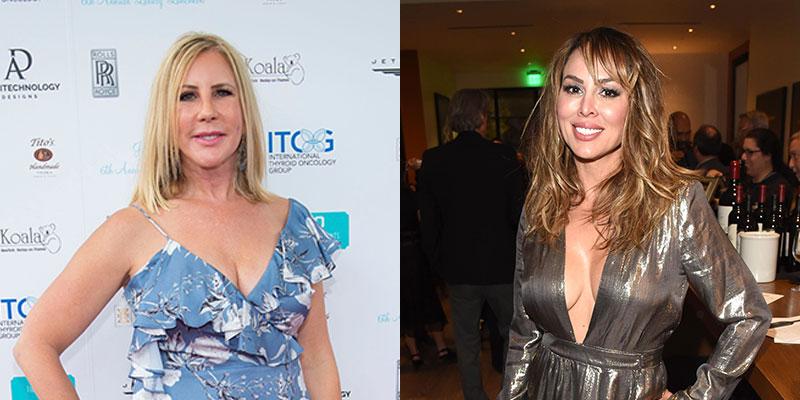 Vicki Gunvalson In Dress Red Carpet Kelly Dodd In Dress At Event Lawsuit