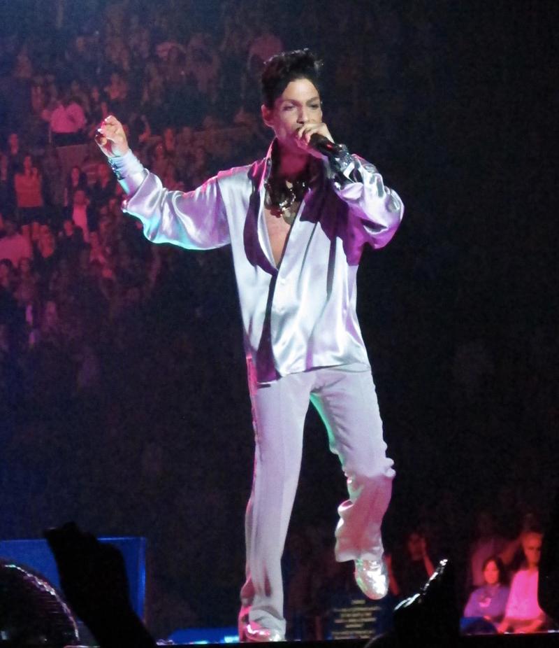 Prince performs at the Forum in Inglewood, CA as part of his Coming To America 21 night tour