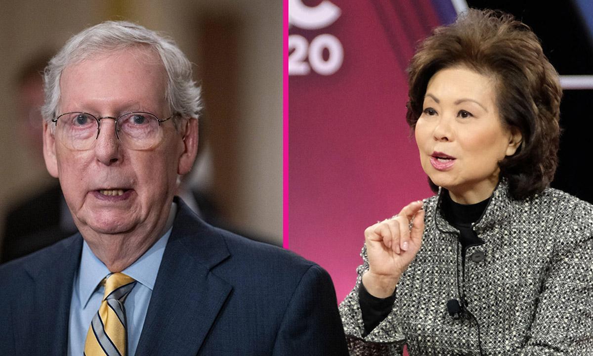 Mitch McConnell,Elaine Chao