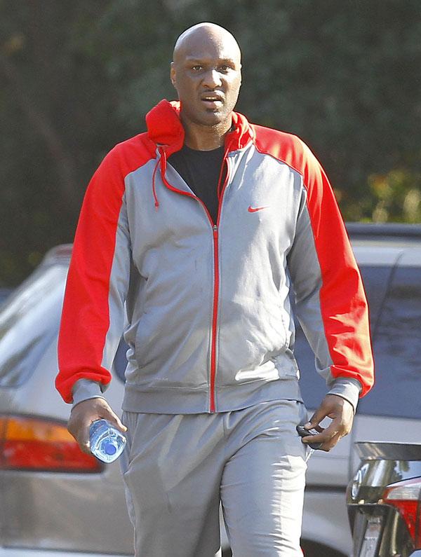 Lamar odom hiking