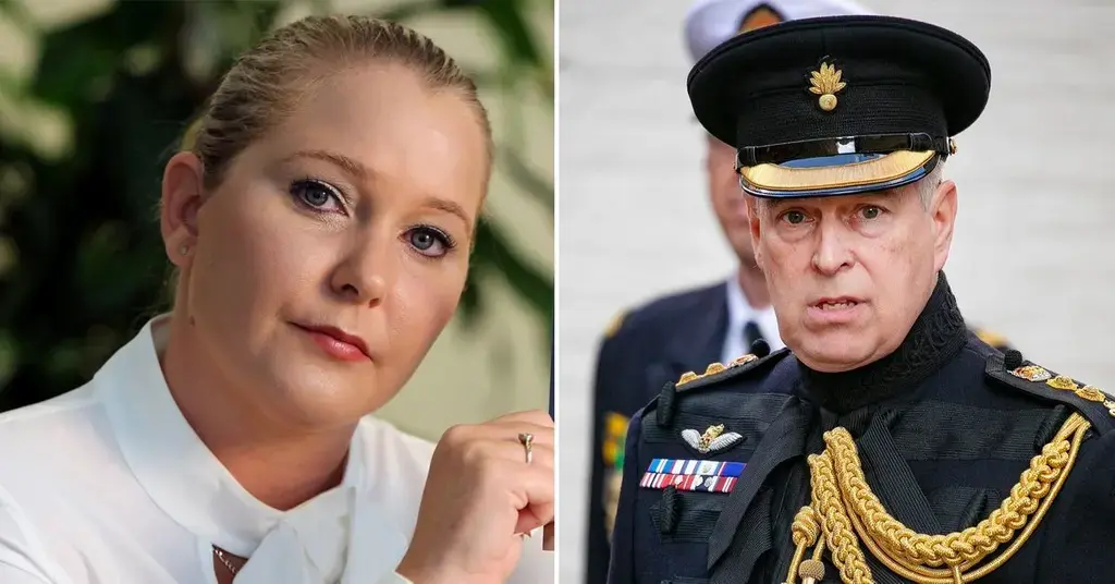 virginia giuffre claims jeffrey epstein paid her to be intimate with prince andrew