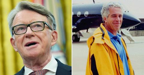 photo of Peter Mandelson and Jeffrey Epstein