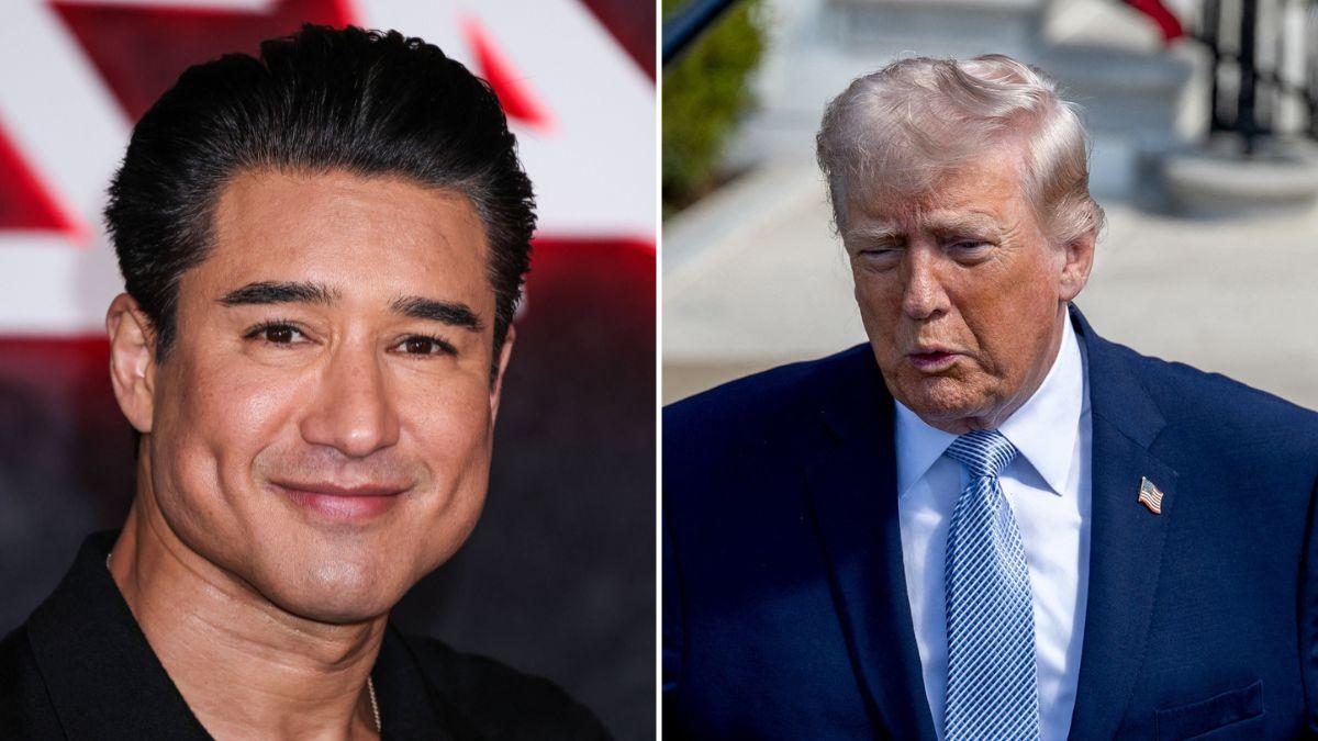Mario Lopez,Donald Trump