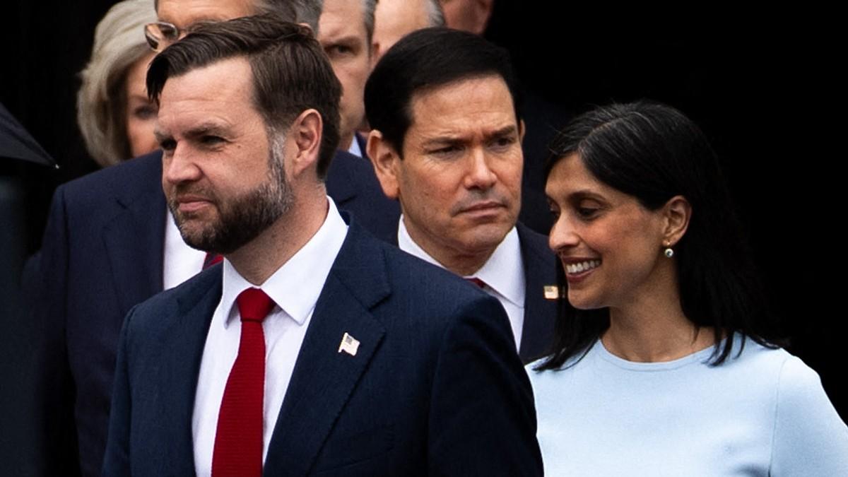 image of J.D. Vance is married to his 'soulmate' Usha. 