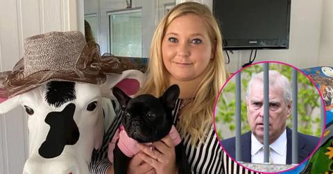 Composite Photos of Virginia Giuffre and Prince Andrew