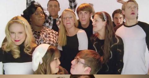 Glee great big world new year