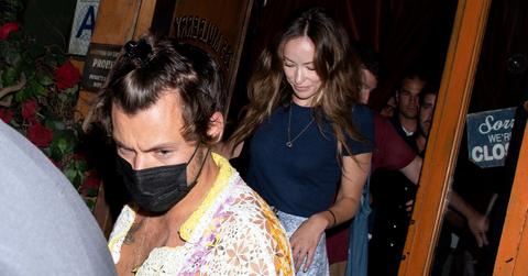 harry styles olivia wilde pack on the pda during rare date night in nyc pp