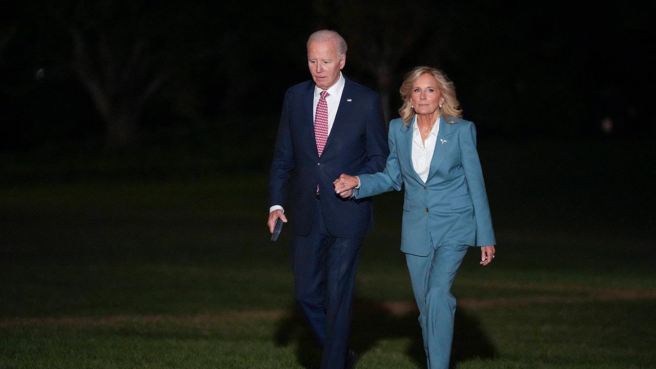 image of Joe Biden revealed his diagnosis in May 2025.