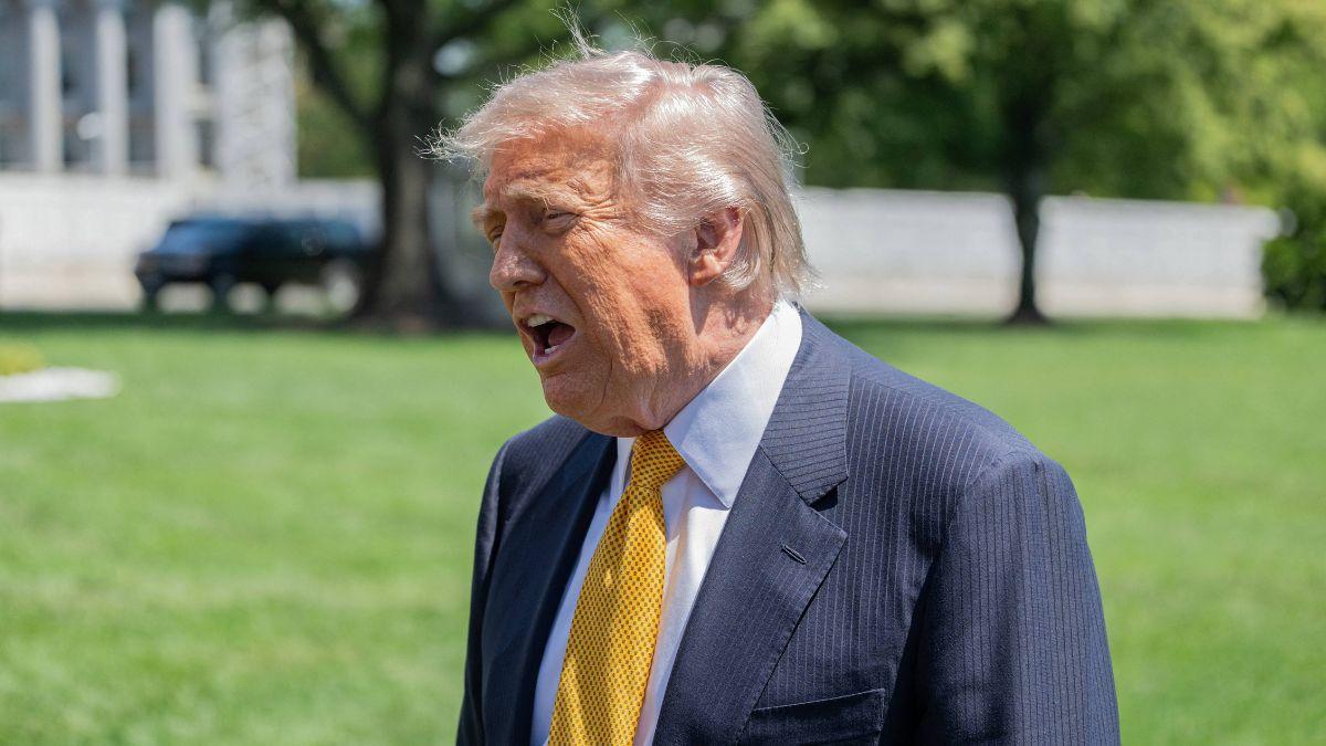 Image of Donald Trump targeted Gavin Newsom with meme images online.