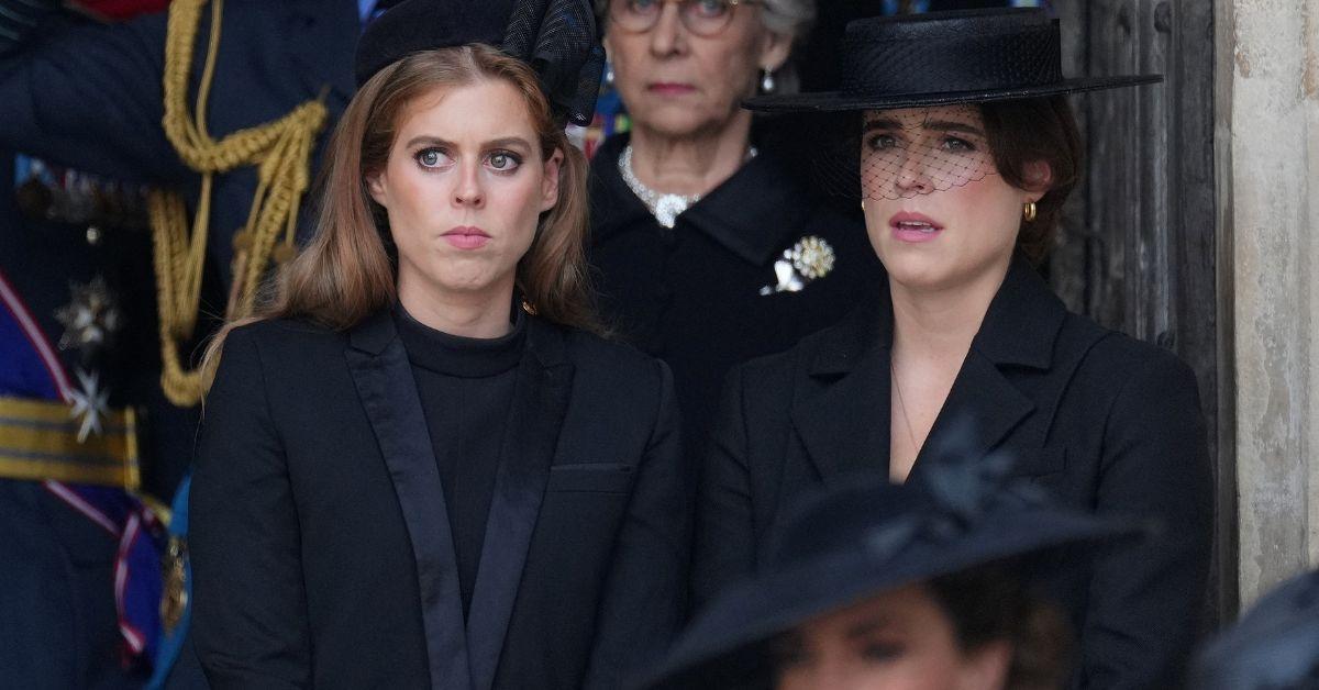 image of Ex-Prince Andrew's relationship Princesses Beatrice and Eugenie is strained.