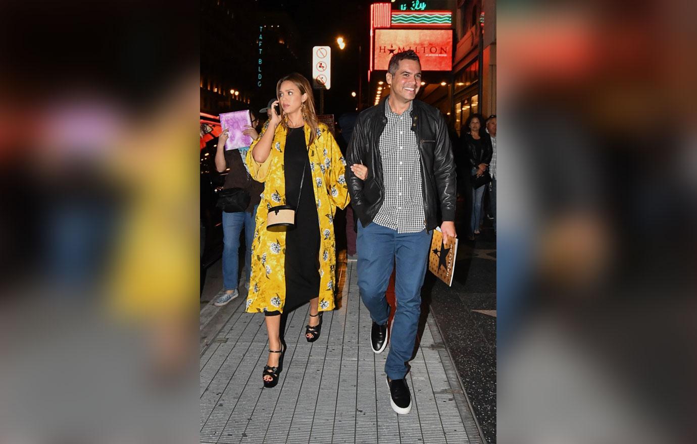 Jessica alba cash warren date night