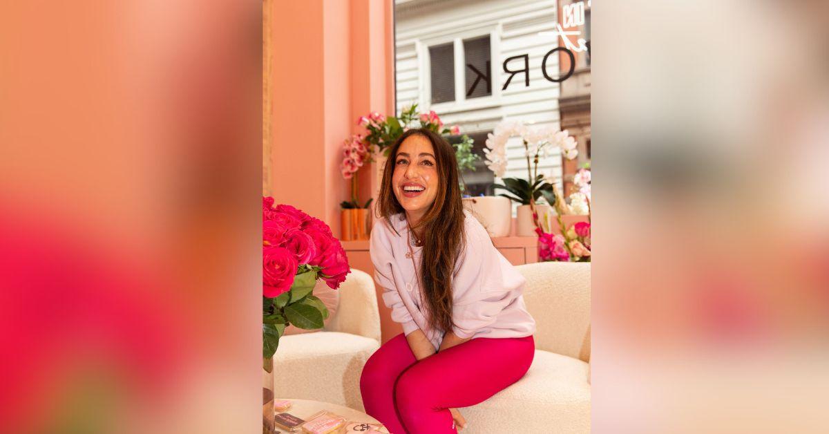 image of The businesswoman loves seeing her clients connect with each other.