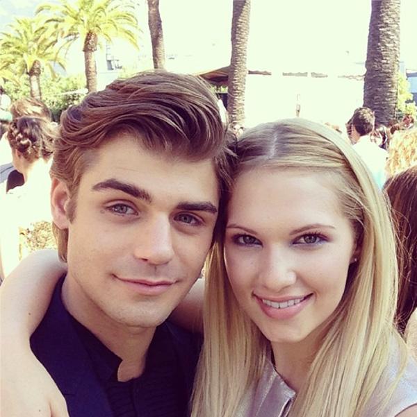 Garrett Clayton and Claudia Leelive Teen Choice Awards