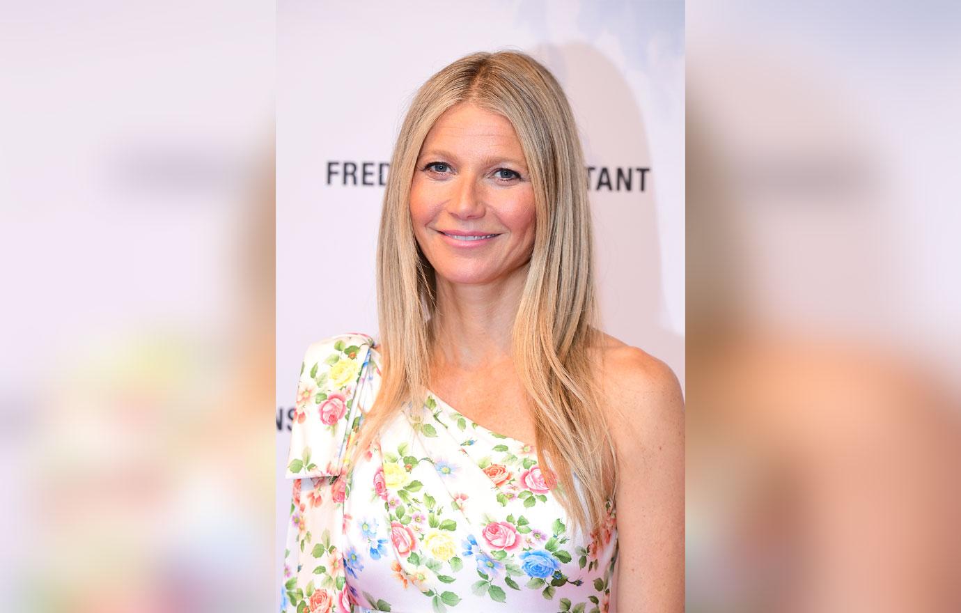 Gwyneth paltrow floral print dress