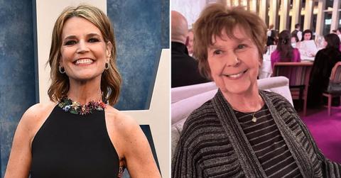 Photo of Savannah Guthrie and Nancy Guthrie