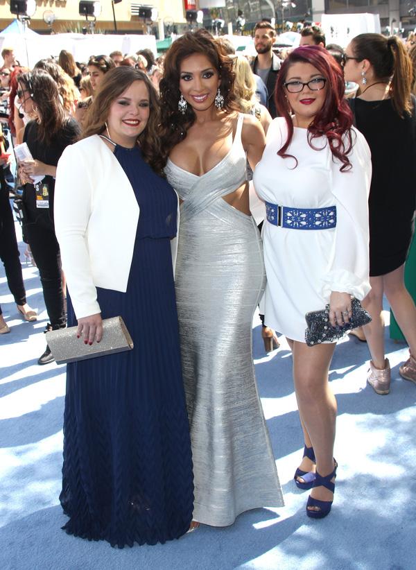 Teen Mom cast arrives at the 2015 MTV Movie Awards &#8211; Los Angeles