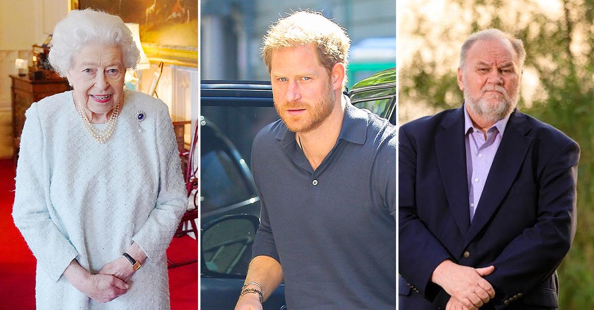 Queen Elizabeth Suggested Prince Harry Meet Thomas Markle To Reconcile