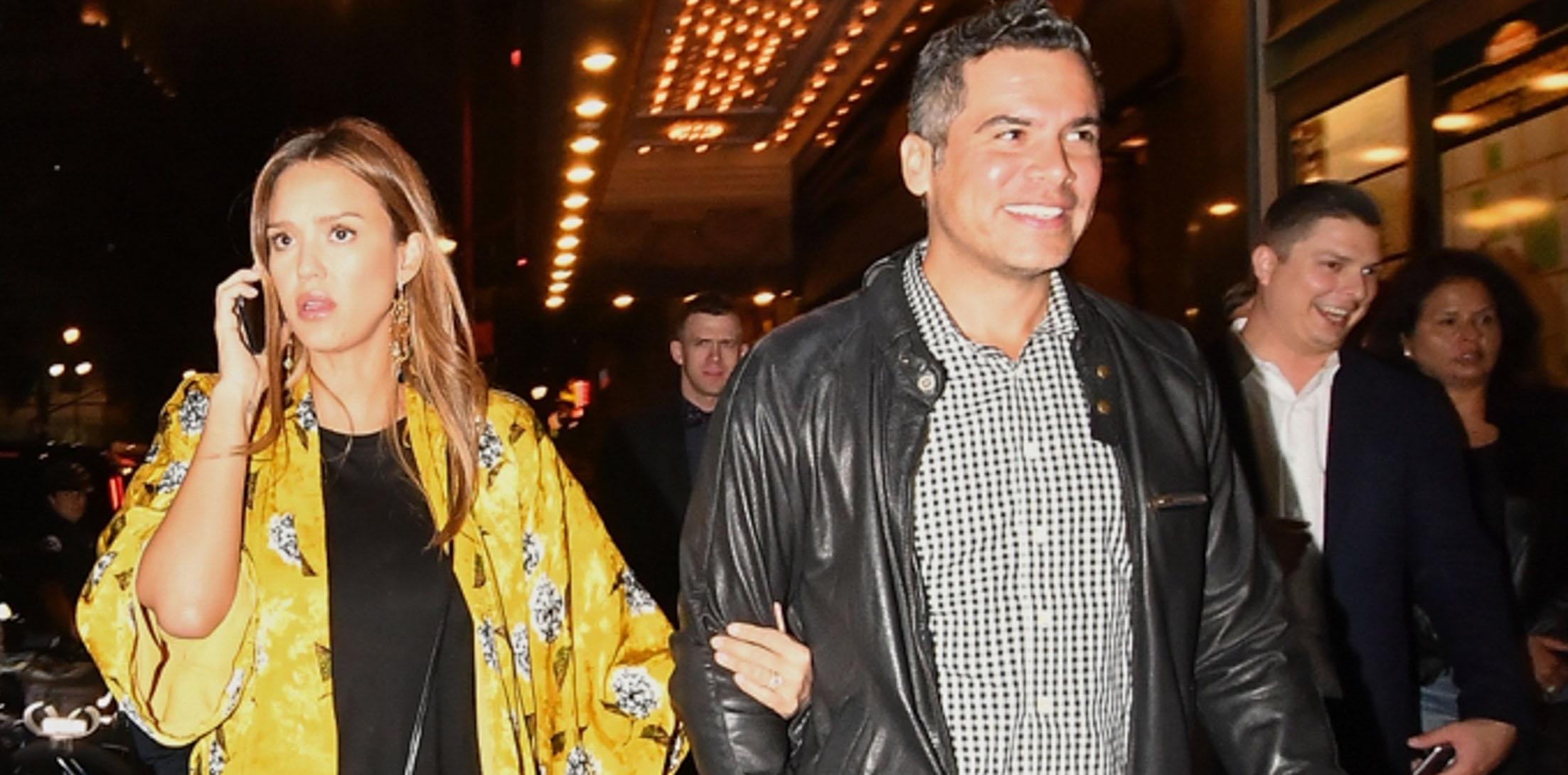 Jessica alba cash warren date night