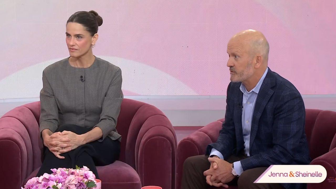 image of Amanda spoke about her cancer battle on the show.