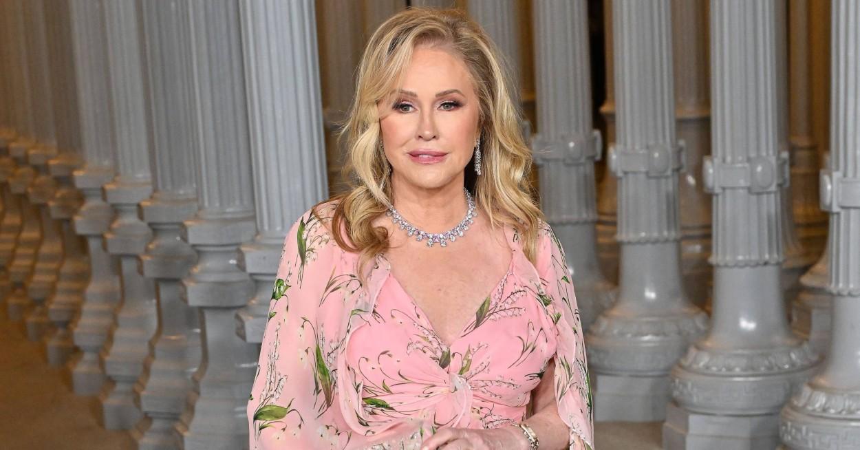 kathy hilton why feels blessed appear rhobh sister kyle richards