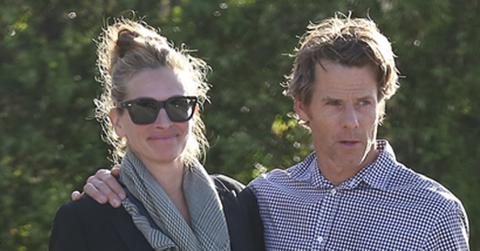 *EXCLUSIVE* Julia Roberts and Daniel Moder cuddle up after leaving Urgent Care