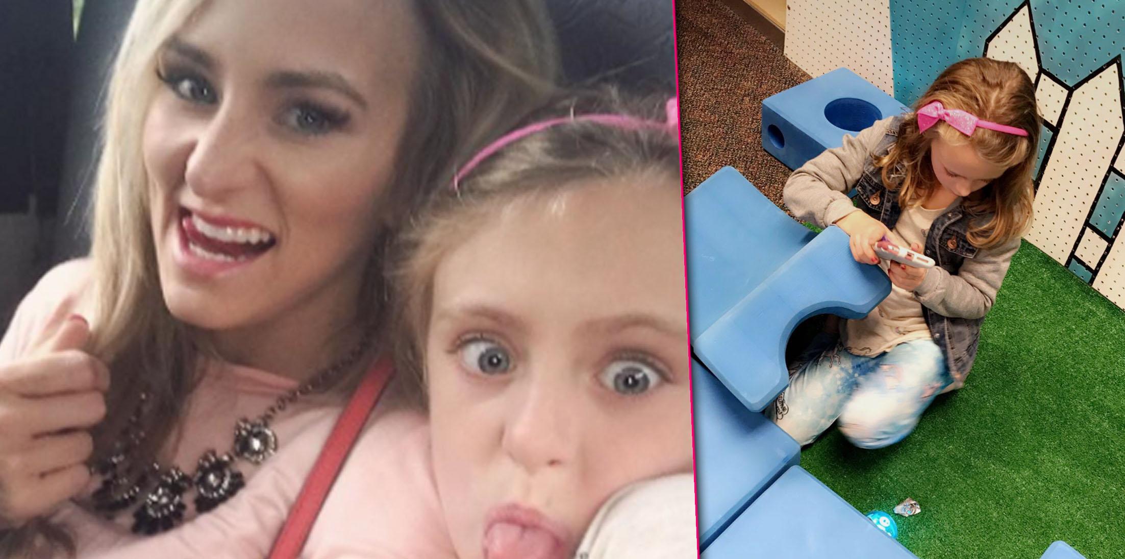 Leah messer instagram daughters age school trip h