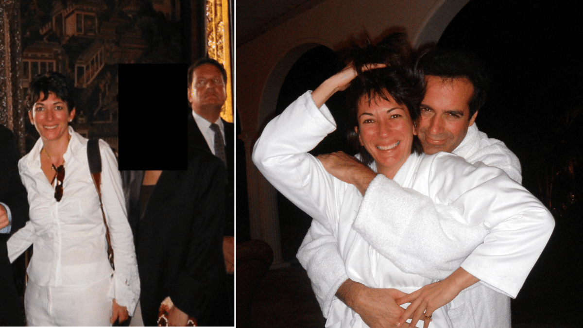 image of Ghislaine Maxwell is in jail. 