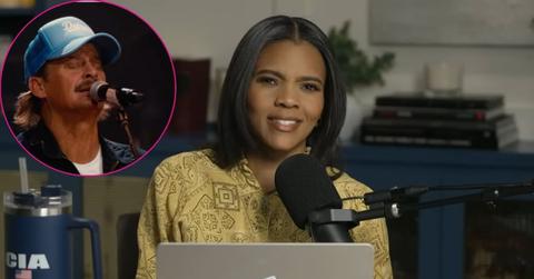composite photo of candace owens and kid rock