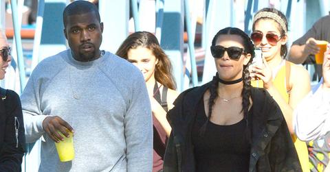 Kanye west sad north west