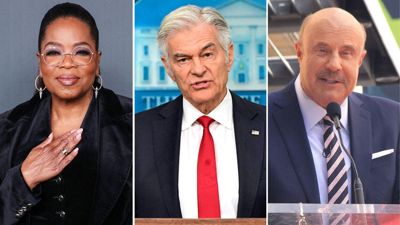 Photo of Oprah, Dr. Oz and Dr. Phil