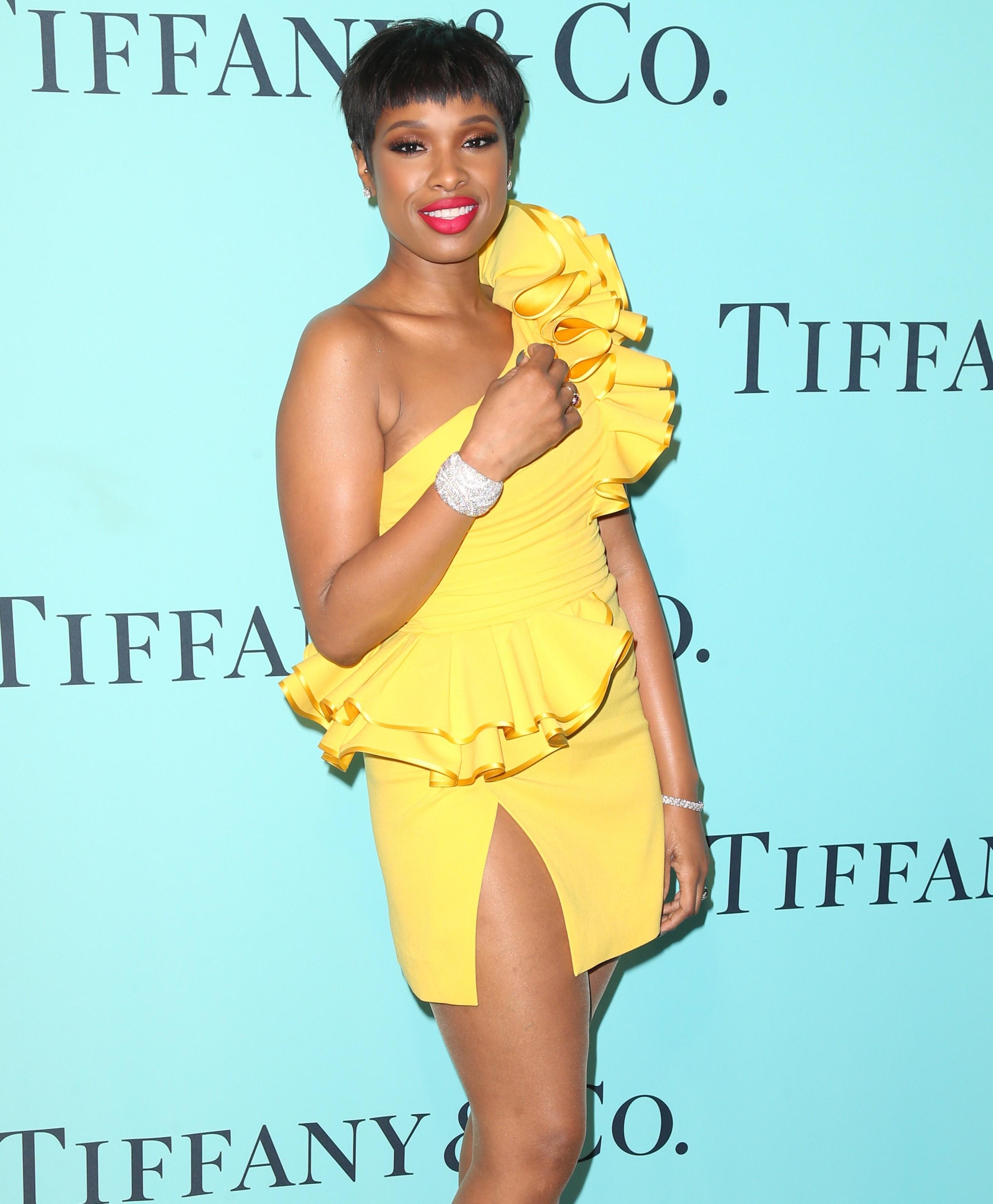 Jennifer Hudson at Tiffany &amp; Co. Celebrates The 2017 Blue Book Collection