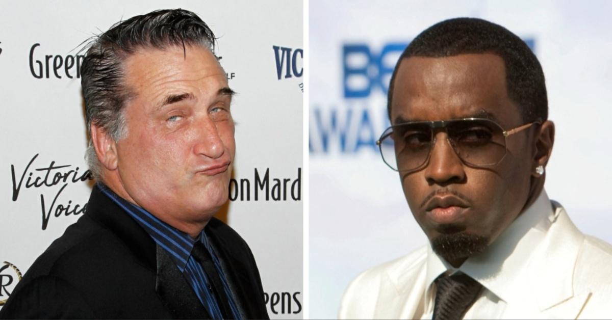 Split photos of Daniel Baldwin and Sean 'Diddy' Combs