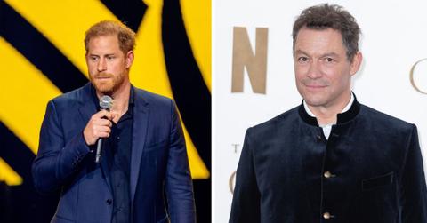 prince harry stopped speaking dominic west after interview