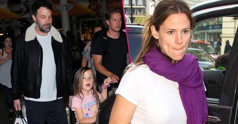 Ben Affleck Jennifer Garner Family Vacation Eurostar Paris London